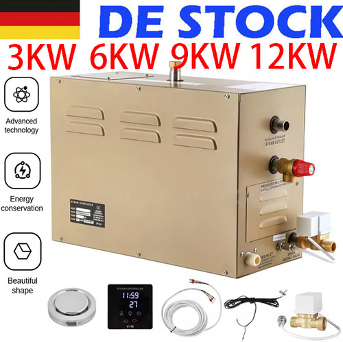 3kw 6kw 9kw dampfbadgenerator - 3kw,
